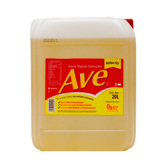 Imagen de Aceite vegetal comestible Ave Action Fry 20L