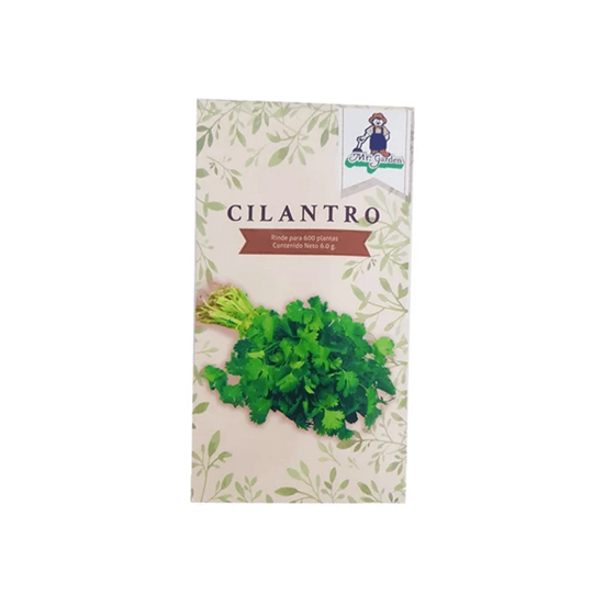 Imagen de Semilla para hortaliza de cilantro Mr. Garden 6g (rinde para 600 plantas)