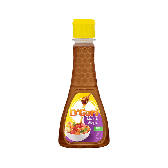 Imagen de Miel de abeja 100% natural D'Gari 300g