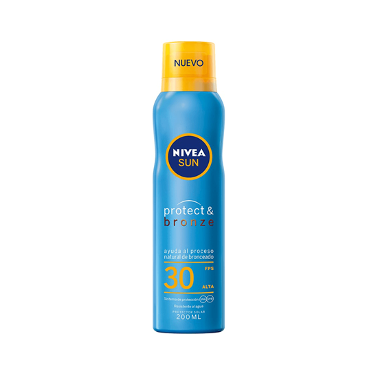 Imagen de Protector solar resistente al agua Nivea Sun Protect & Bronze FPS 30 200ml