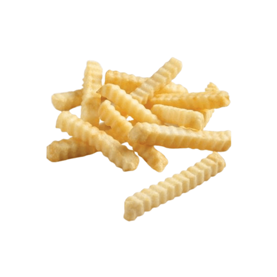 Imagen de Papas a la francesa congeladas para freír corte ondulado Ecofrost 1kg