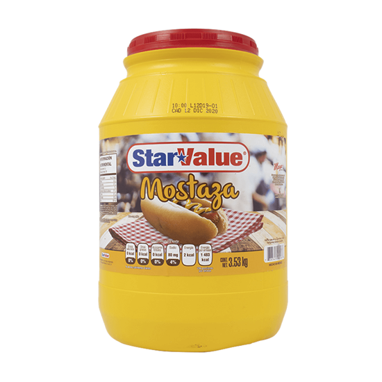 Imagen de Mostaza Star Value 3.53kg