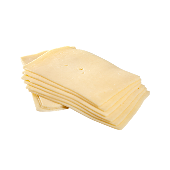 Imagen de Queso manchego rebanado para hamburguesa Nochebuena