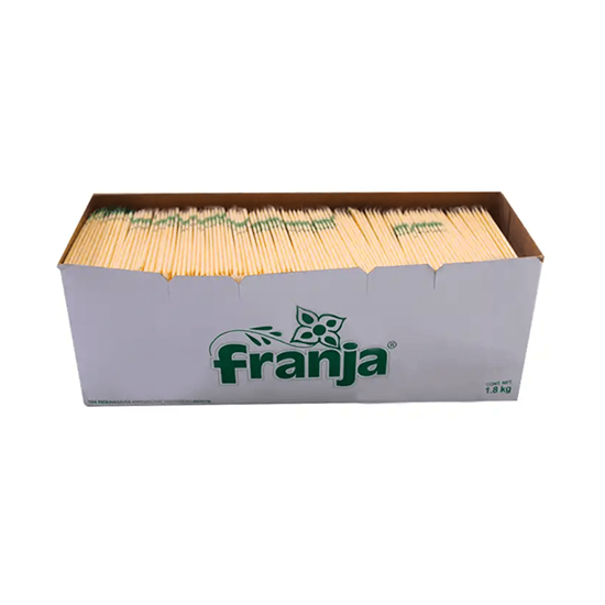 Imagen de Queso amarillo fundido estilo americano Franja 104 rebanadas de 17.3g c/u (1.8kg)