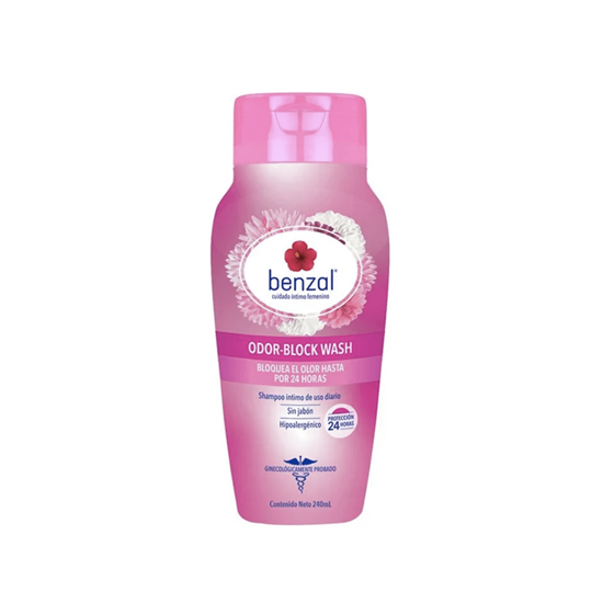 Imagen de Shampoo íntimo Benzal Odor-Block Wash 240ml