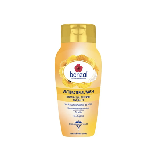 Imagen de Shampoo íntimo Benzal Antibacterial Wash 240ml