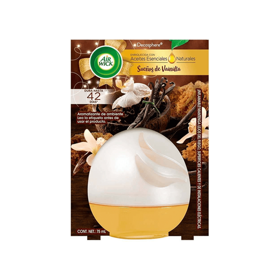 Imagen de Aromatizante de ambiente Air Wick Decosphere Sueños de Vainilla 75ml