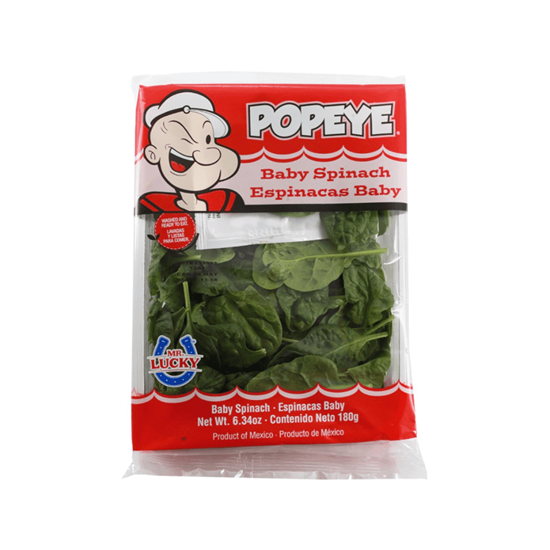 Imagen de Espinaca baby Mr. Lucky Popeye 180g