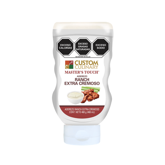 Imagen de Aderezo ranch Custom Culinary Master's Touch 460g (460ml)