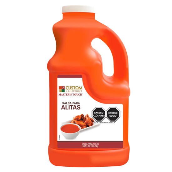 Imagen de Salsa para alitas original Custom Culinary Master's Touch 3.75kg (3.54L)