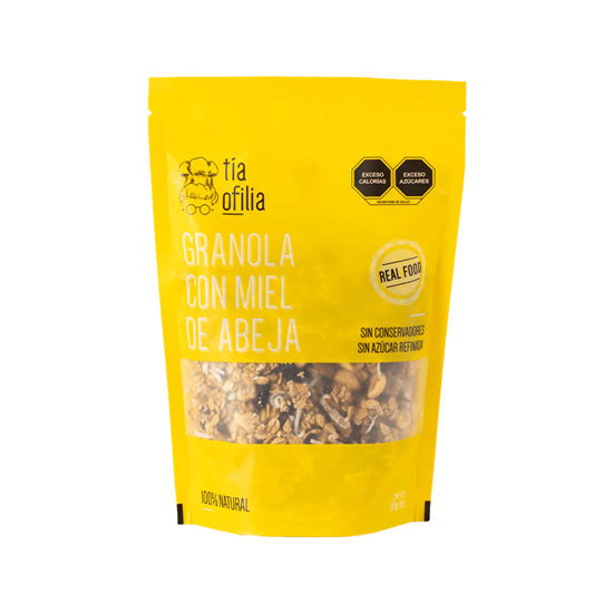 Imagen de Granola endulzada con miel de abeja Tía Ofilia 310g