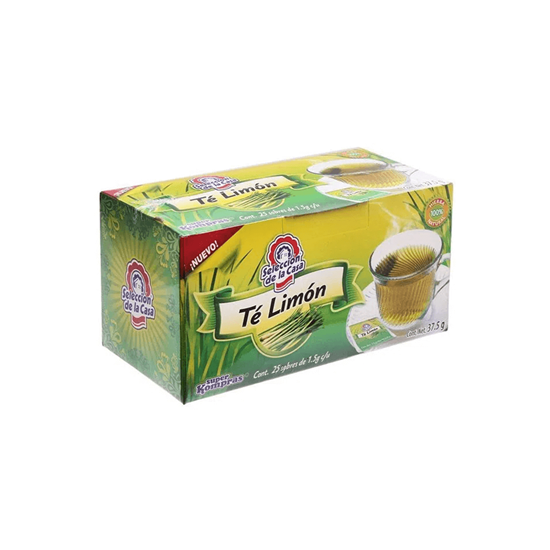 Imagen de Té de limón Selección de la Casa 25 sobres de 1.5g c/u (37.5g)