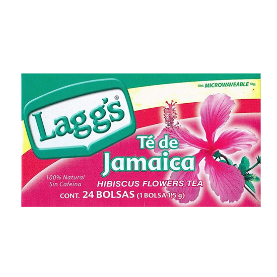 Imagen de Té de jamaica Lagg's Collection 24 bolsas de 1.5g c/u (36g)