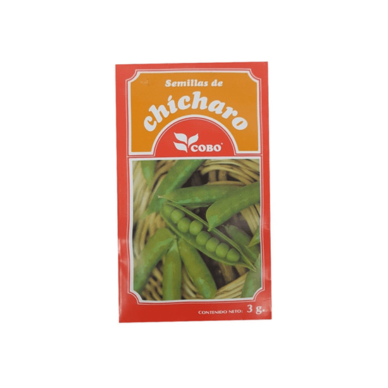 Imagen de Semilla para hortaliza de chícharo Cobo 3g (rinde para 30 plantas)
