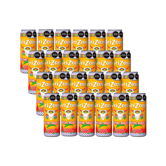 Imagen de Bebida Arizona sabor mango 24 pzas de 680ml c/u