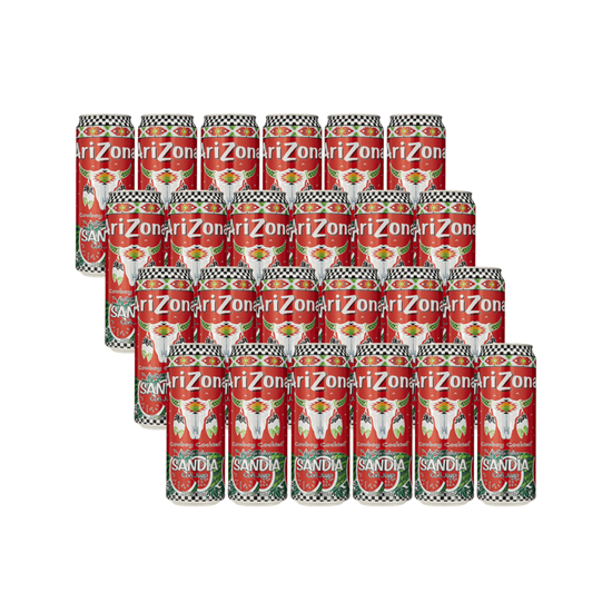 Imagen de Bebida Arizona sabor sandía 24 pzas de 680ml c/u