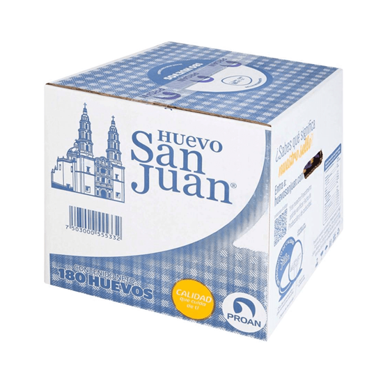 Imagen de Huevo blanco San Juan por media caja (180 pzas)