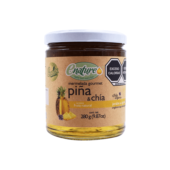 Imagen de Mermelada gourmet de piña & chía Enature 280g