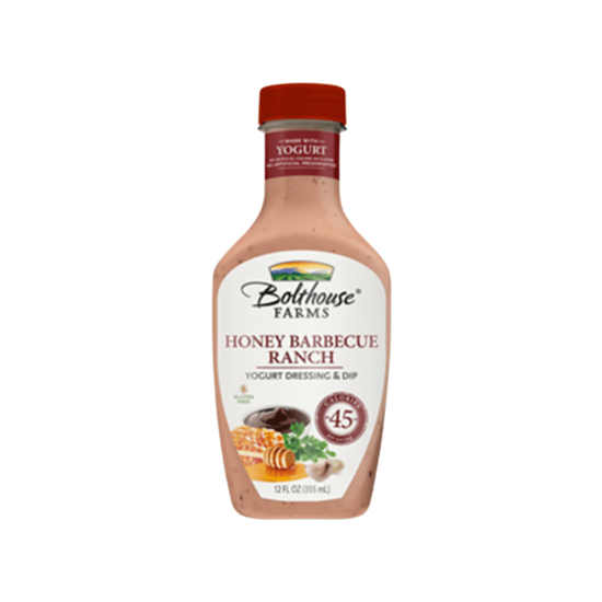 Imagen de Aderezo y dip de yogurt sin gluten sabor miel y barbecue Bolthouse Farms Honey Barbecue Ranch 355ml