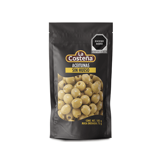 Imagen de Aceitunas sin hueso La Costeña 185g