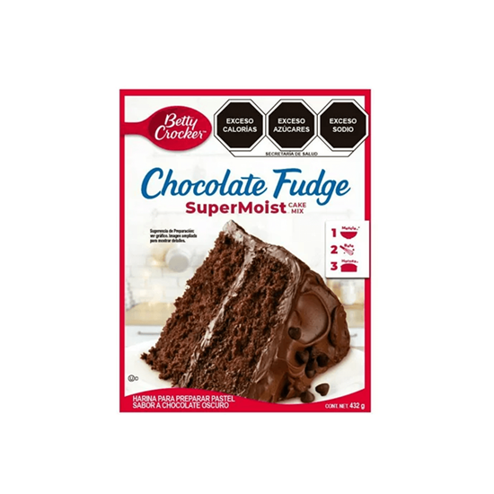 Imagen de Harina para preparar pastel sabor chocolate Betty Crocker 375g