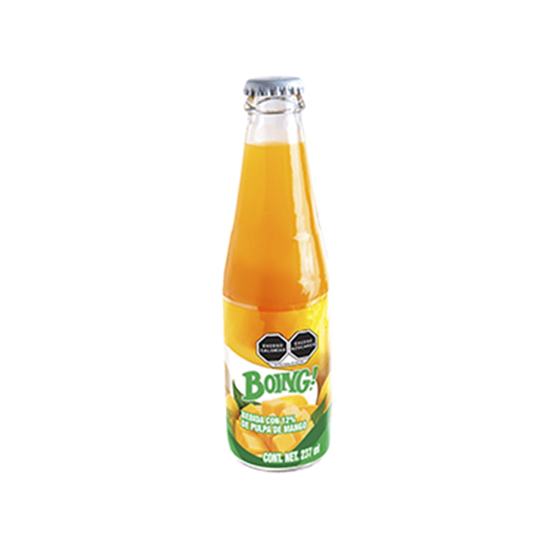 Imagen de Bebida Boing mango envase de vidrio 237ml