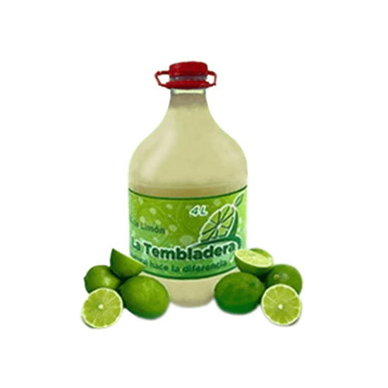 Imagen de Jugo natural 100% de limón La Tembladera galón 4L