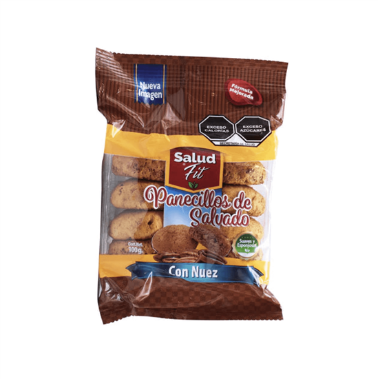 Imagen de Panecillos de salvado con nuez Salud Fit 100g