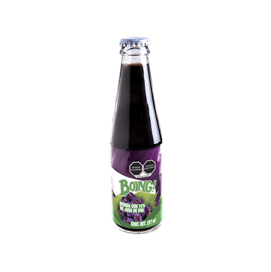 Imagen de Bebida Boing uva envase de vidrio 237ml