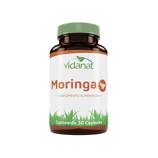 Imagen de Suplemento alimenticio Moringa Vidanat 30 cápsulas