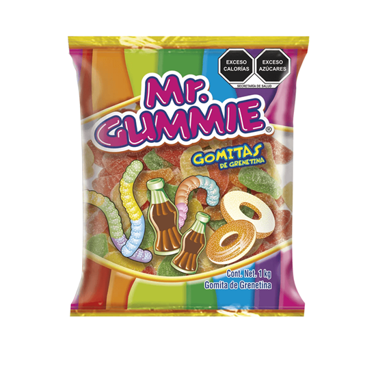 Imagen de Gomitas de frutas Mr. Gummie 1kg