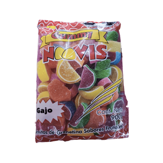 Imagen de Gomitas de gajo de sabores frutales Dulces Inoovan Gummy Noovis 900g