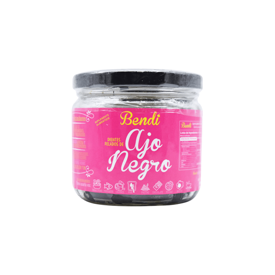 Imagen de Dientes de ajo negro pelados Bendi 170g