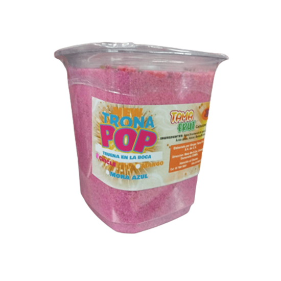 Imagen de Escarchador de azúcar efervescente sabor chicle Tama Frut Trona Pop 1kg