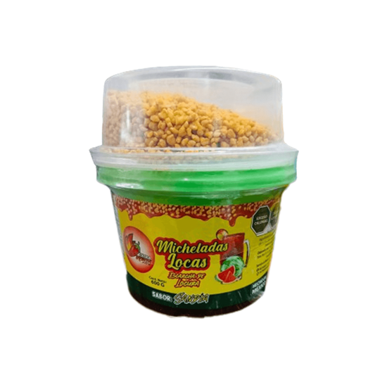 Imagen de Escarchado picante para micheladas sabor sandía con ajonjolí Micheladas Locas 600g
