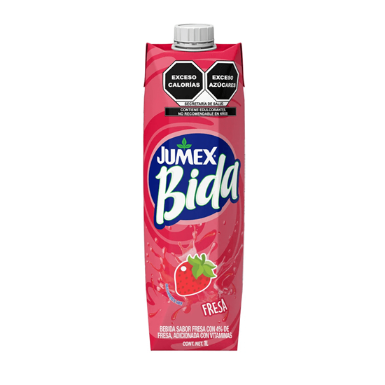 Imagen de Bebida sabor fresa Jumex Bida 1L