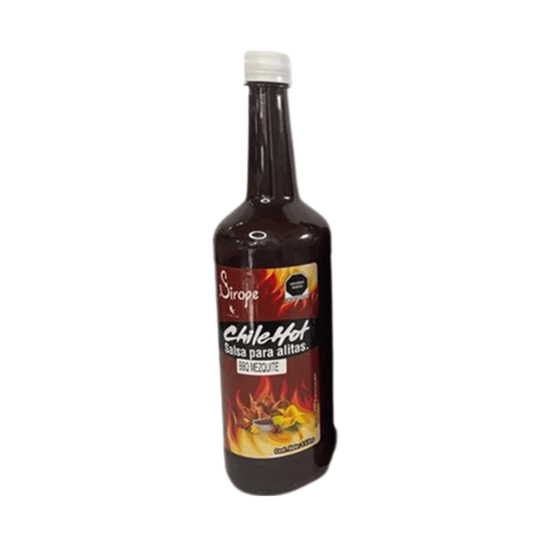 Imagen de Salsa para alitas sabor BBQ Mezquite Sirope Chile Hot 1L