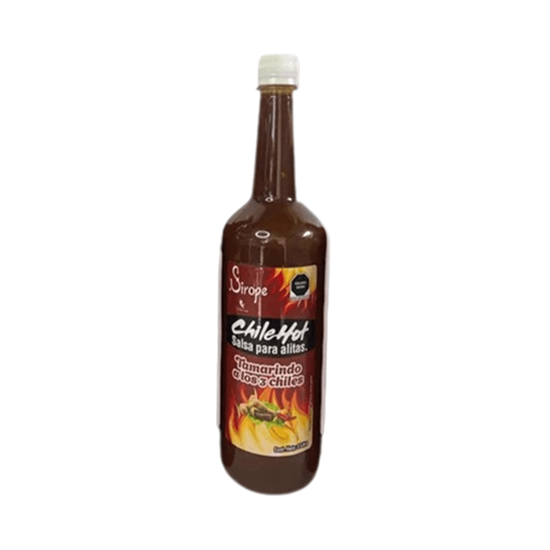 Imagen de Salsa para alitas sabor Tamarindo a los 3 chiles Sirope Chile Hot 1L