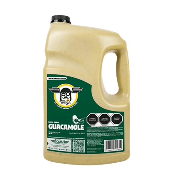 Imagen de Salsa para alitas sabor guacamole Mr. Wings 3.8kg (3.8L)