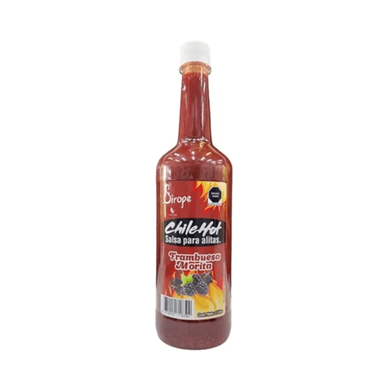 Imagen de Salsa para alitas sabor Frambuesa-Morita Sirope Chile Hot 1L