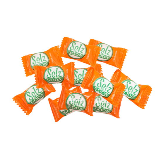 Imagen de Caramelos rellenos de polvo efervescente sabor limón Selz Soda a granel