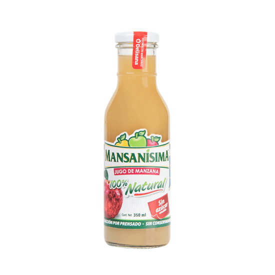 Imagen de Jugo de manzana 100% natural Delisana Manzanísima 350ml