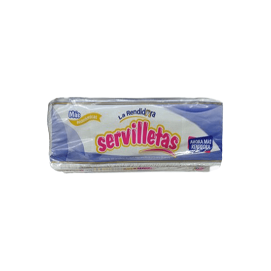 Imagen de Servilletas económicas La Rendidora 125 pzas