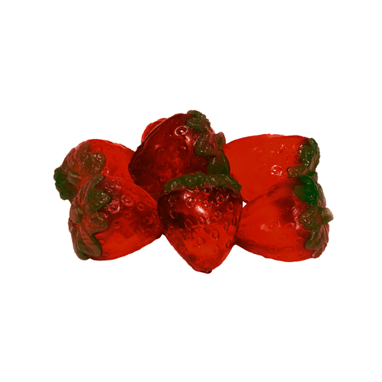 Imagen de Gomitas en forma de fresa a granel