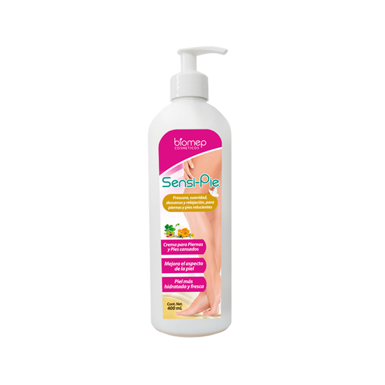 Imagen de Crema para piernas y pies cansados Biomep Cosméticos Sensi-Pie 400ml