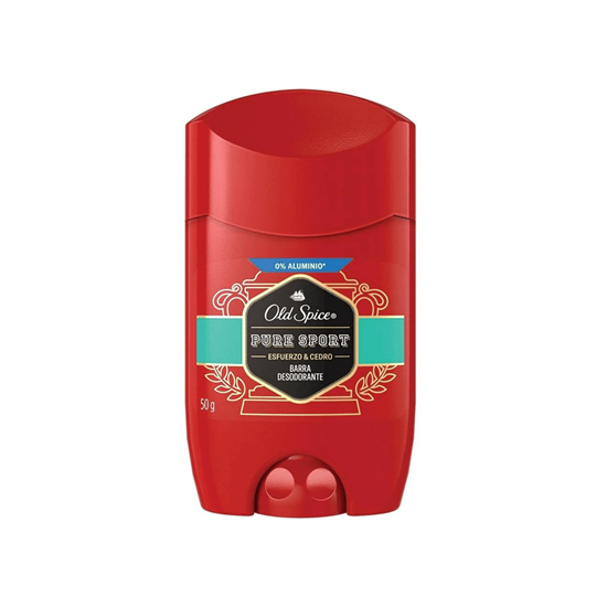 Imagen de Barra desodorante para hombre Old Spice Pure Sport Esfuerzo & Cedro 50g
