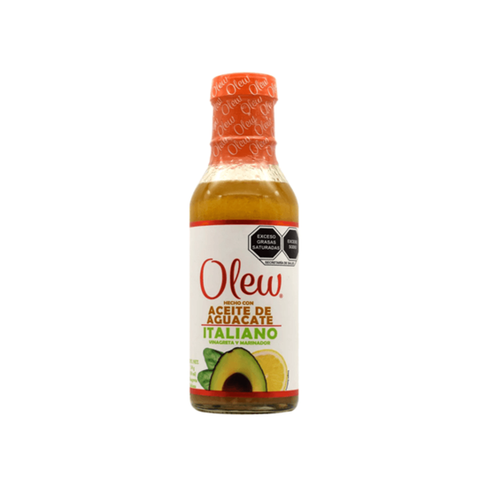 Imagen de Aderezo italiano hecho con aceite de aguacate Olew 340ml (354g)