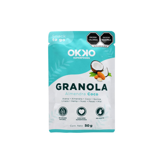 Imagen de Granola con almendra y coco Okko Superfoods 50g