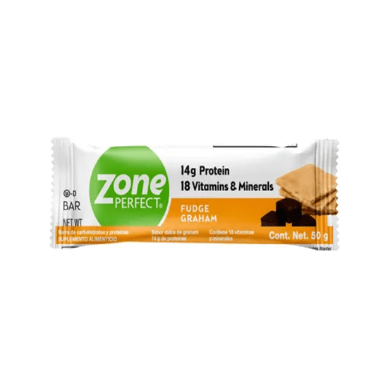 Imagen de Barra de proteína sabor dulce de graham Zone Perfect 50g