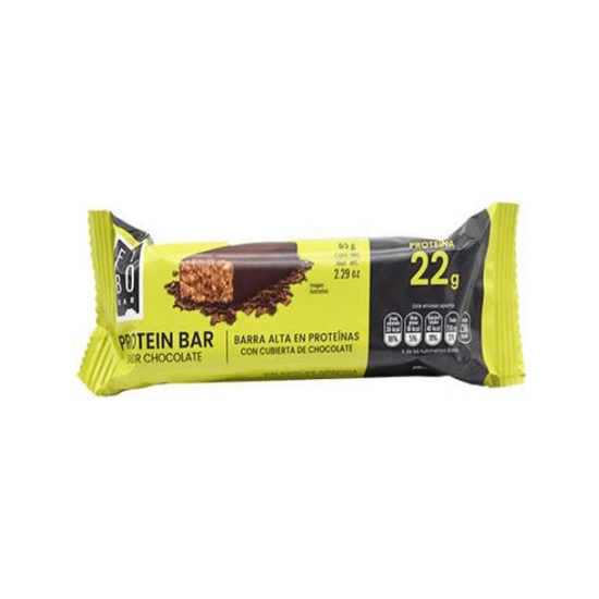 Imagen de Barra alta en proteína sabor chocolate cubierta con chocolate oscuro FIBO Bar 65g